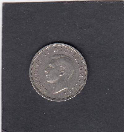 Beschrijving: 1 Shilling  GEORGIUS VI 